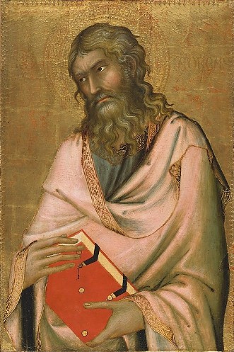 Saint Andrew ca. 1330 by Simone Martini fl.1315-1344 The Metropolitan Museum of Art  NYC 41.100.23